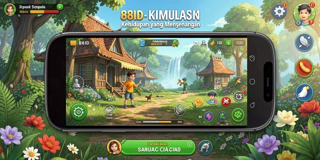 Tampilan gameplay yang menarik dan interaktif dari 88ID.