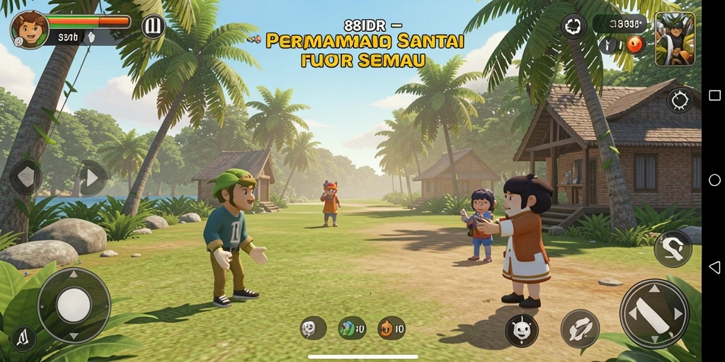 Tampilan gameplay menarik dari 88IDR yang menyenangkan.