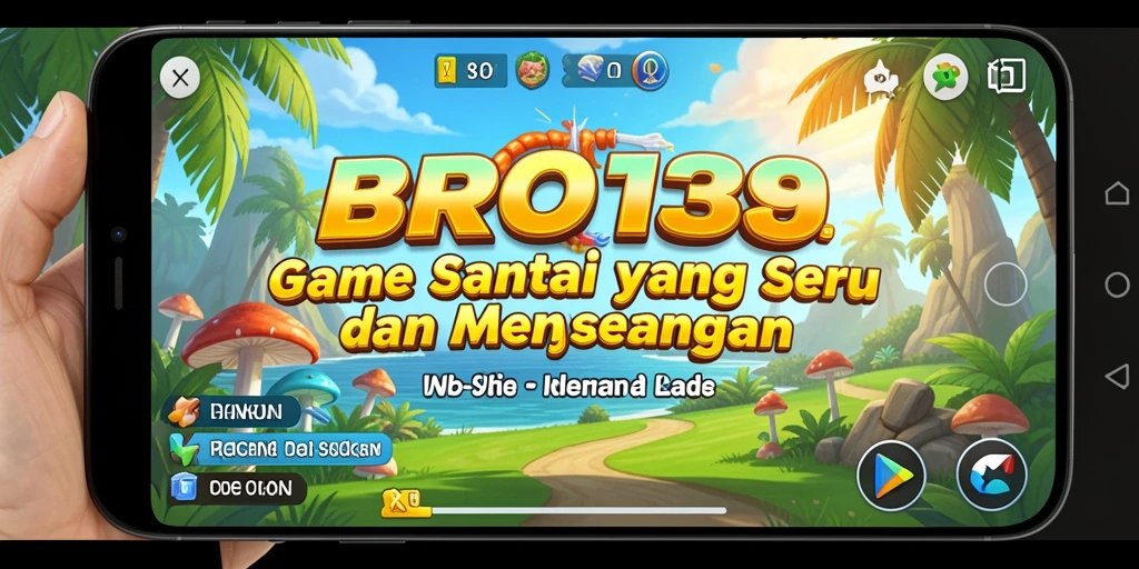 Tangkapan layar gameplay BRO138 menampilkan aksi santai dan seru.