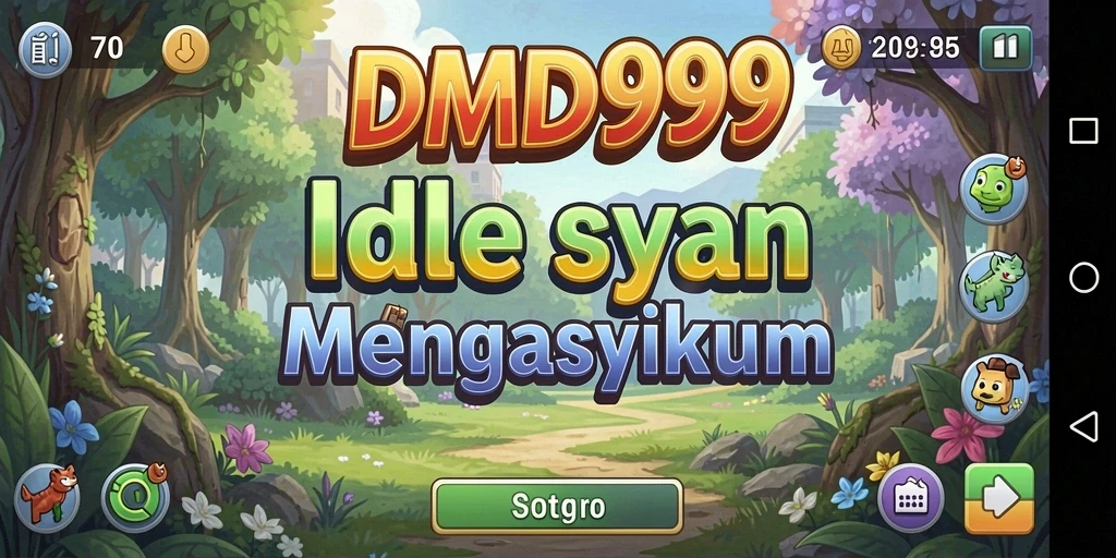 Tampilan screenshot DMD999 menampilkan gameplay Idle yang seru.