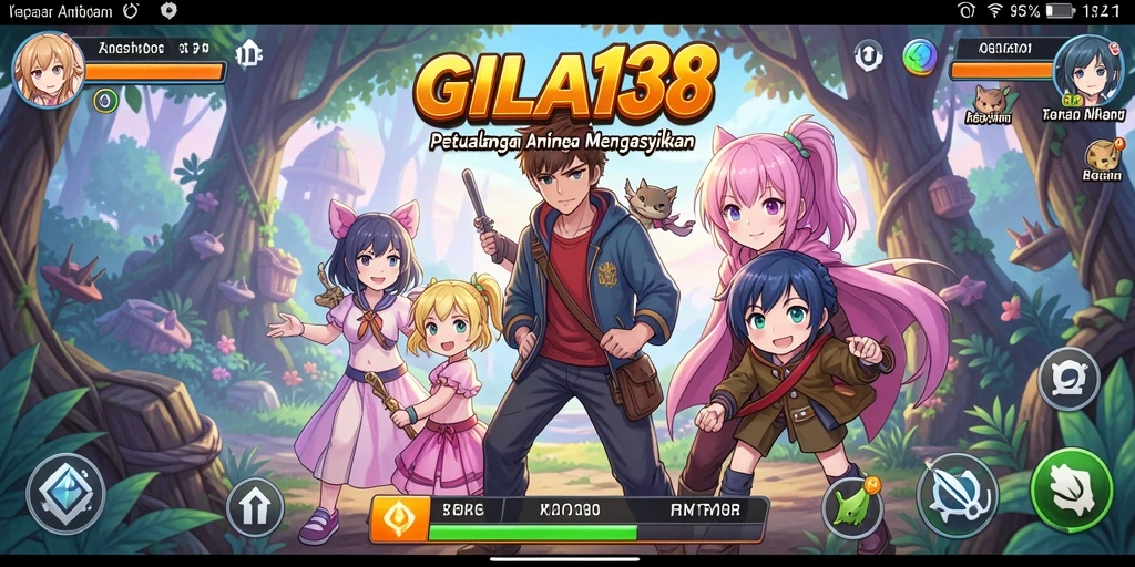 Tampilan aksi seru dalam gameplay GILA138 yang memukau.
