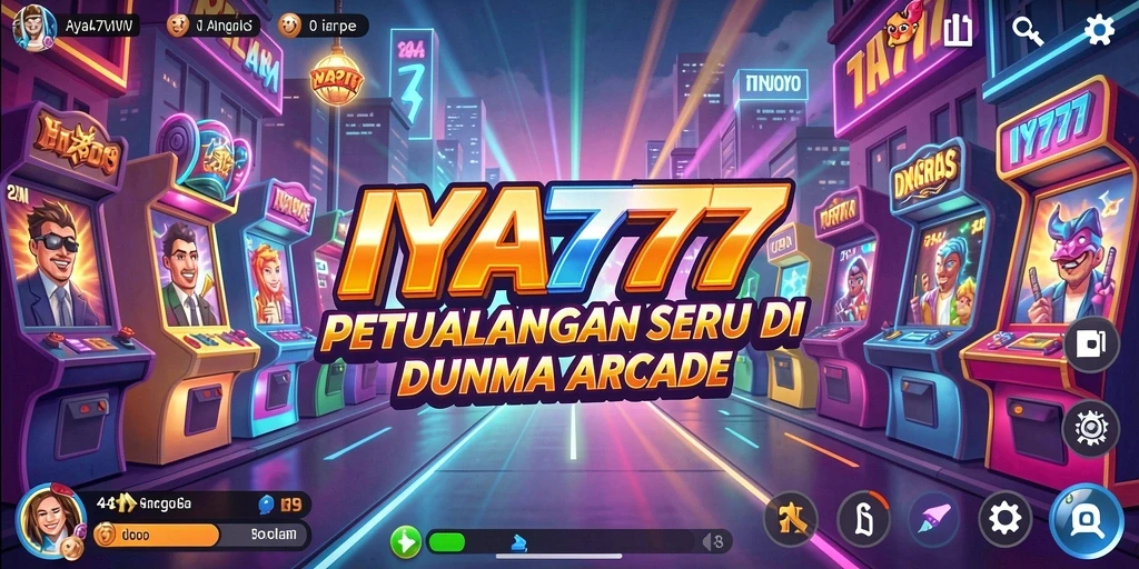 Tampilan gameplay seru IYA777 dengan karakter yang beragam.