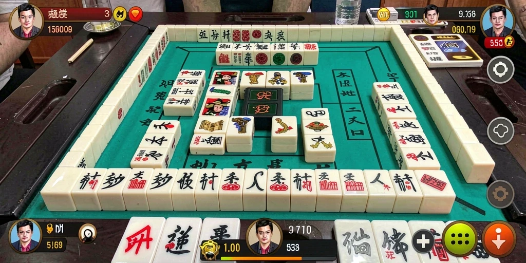 Tampilan gameplay seru JKTOK dengan variasi ubin Mahjong yang menarik.