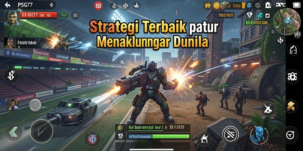 Tampilan gameplay PSG77 yang menegangkan dan strategis.