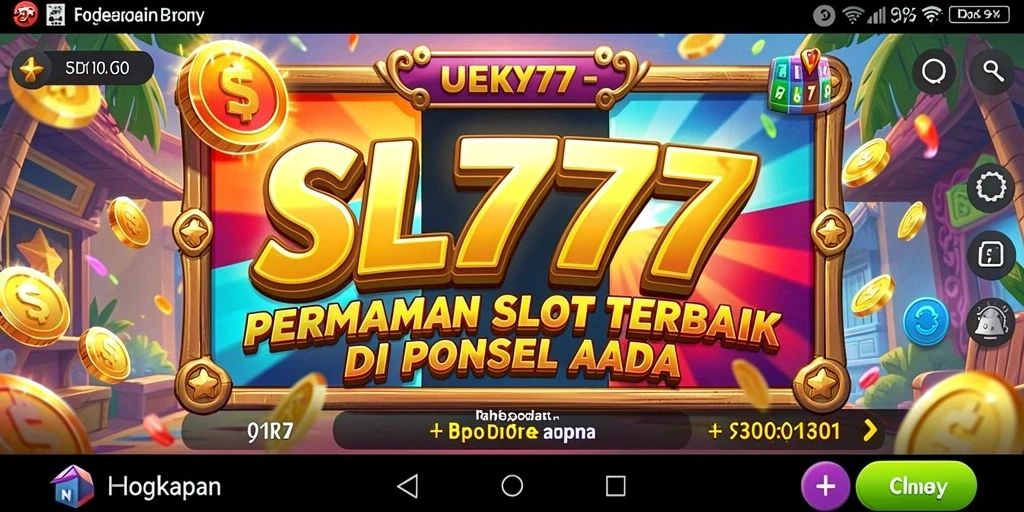 Screenshot gameplay <strong>SL777</strong> menampilkan aksi seru slot