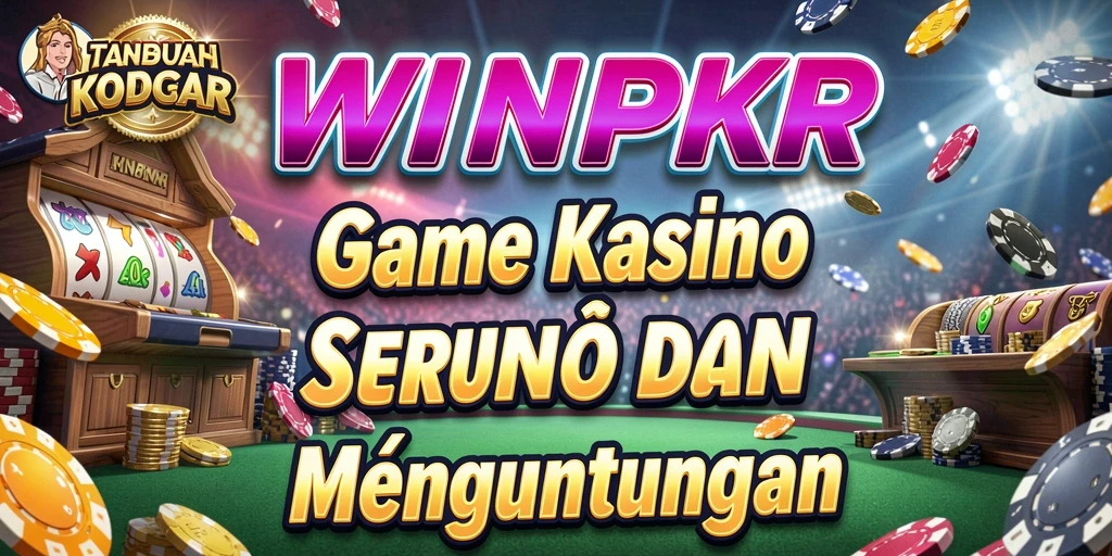 Tampilan menarik gameplay Kasino di WINPKR.