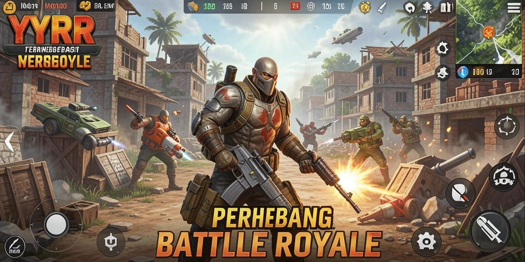 Tampilan menegangkan saat beraksi di battlefield YYRR.